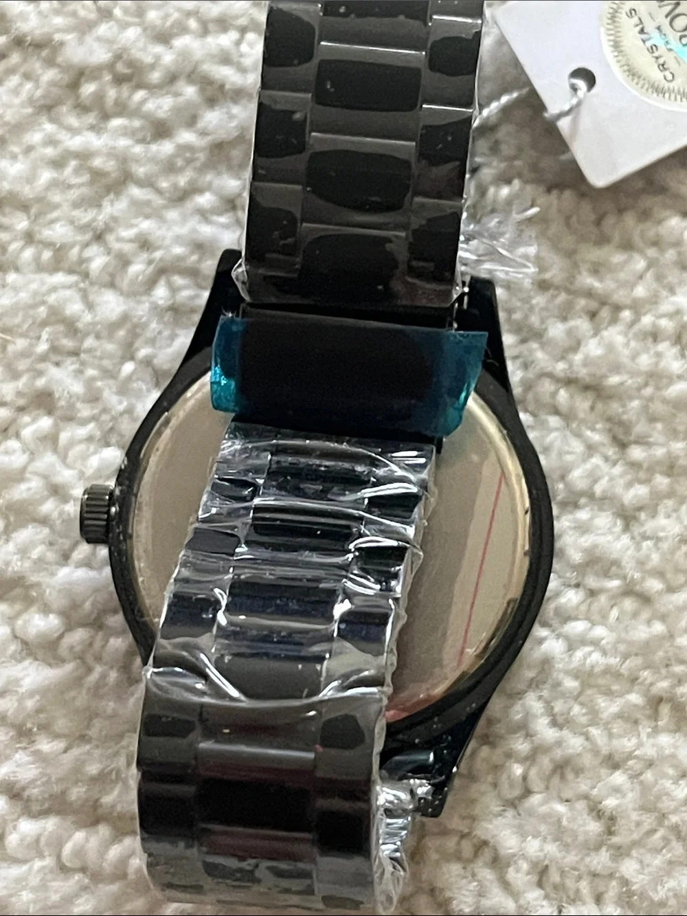 Classic Black Quartz Watch with Minimal Dial